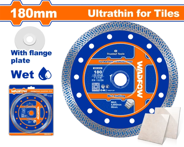 DISCO DIAMANTADO CORTE ULTRA FINO 7"