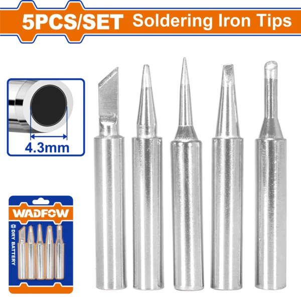 JUEGO DE PUNTAS DE SOLDAR CAUTIN 5PCS