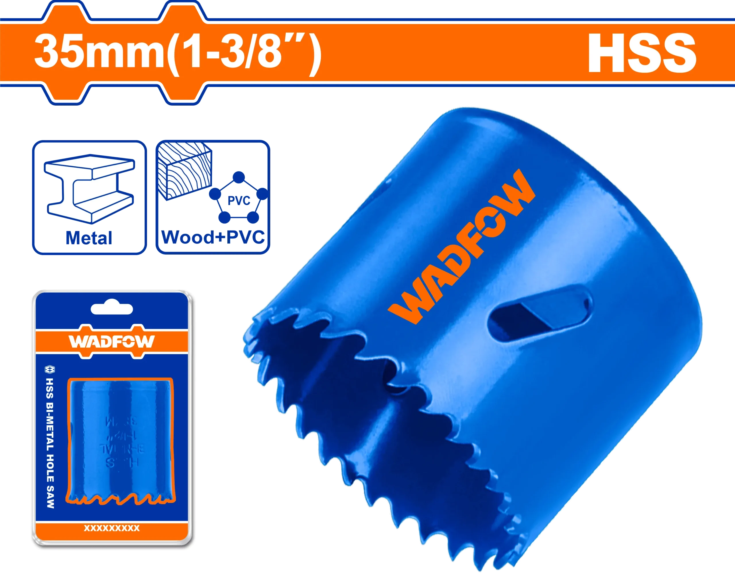 SIERRA COPA BIMETALICA 35MM (1 3/8")