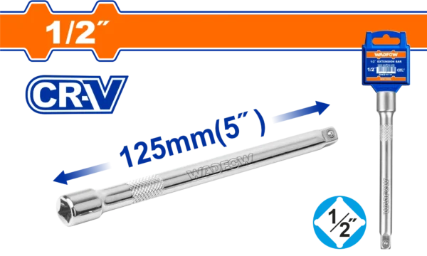 BARRA DE EXTENSIÓN DE 1/2" X 5"