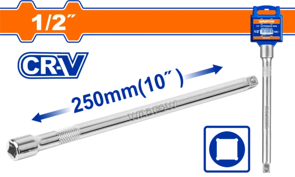 BARRA DE EXTENSION DE 1/2" X 10""