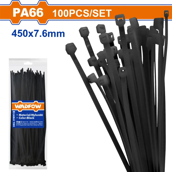 AMARRA PLASTICA NEGRA 450X7,6MM