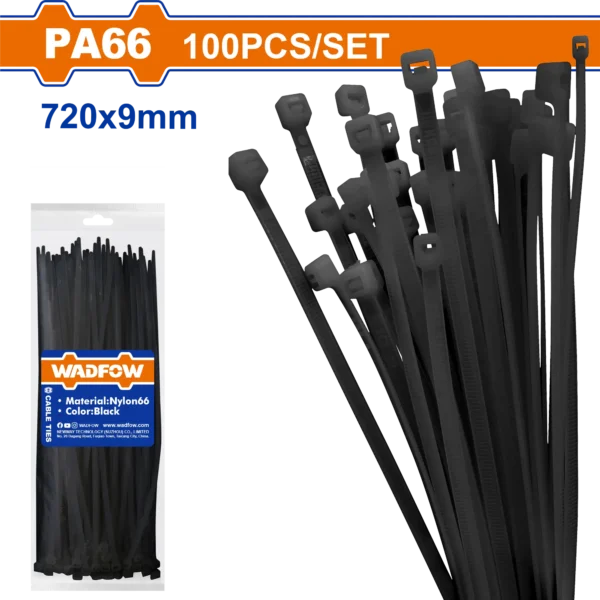 AMARRA PLASTICA NEGRA 720X9MM