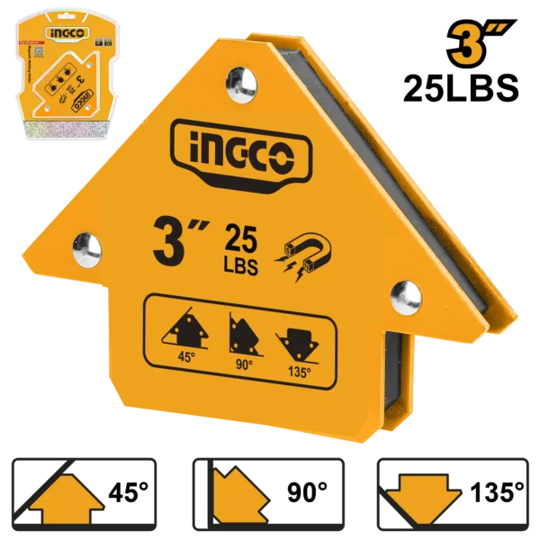 ESCUADRA MAGNETICA PARA SOLDAR 25LB