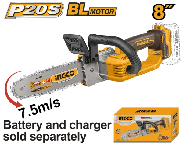 MOTOSIERRA DE IONES DE LITIO 8" BL 20V