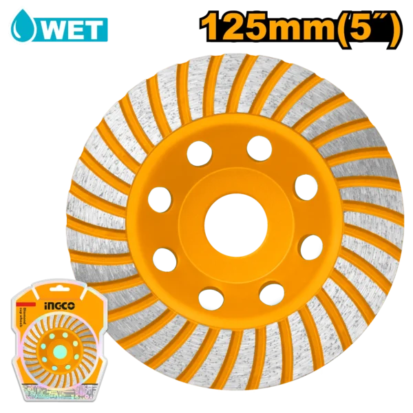 CORONA SEGMENTADA TURBO 5"X22.2MM