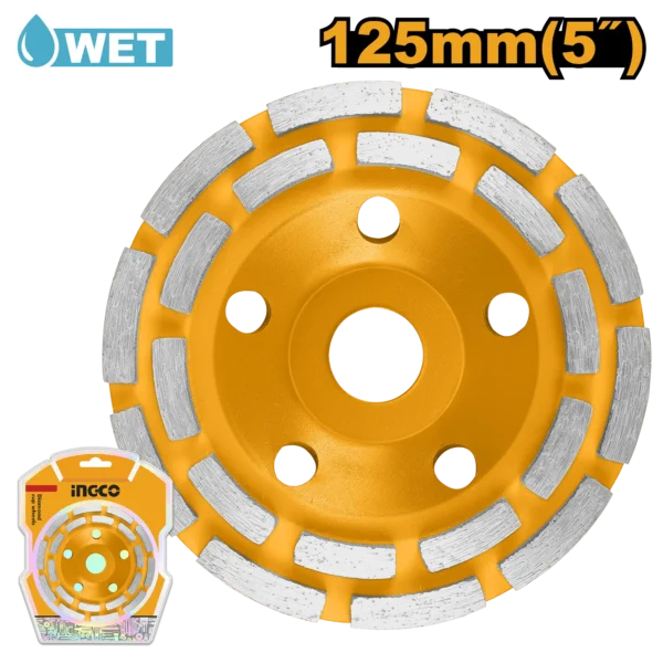CORONA DIAMANTADA 5"X22.22MM INGCO