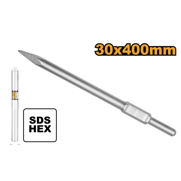 PUNTA HEX 30X400MM