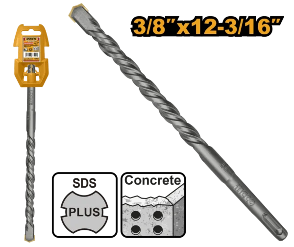 BROCA SDS PLUS 3/8" X 12-3/16"
