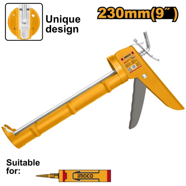 PISTOLA PARA SILICON METAL 9" SUPER SELECT