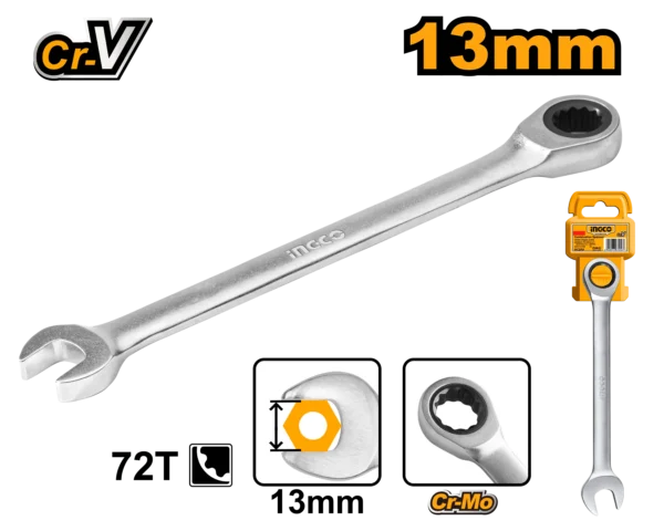LLAVE MIXTA RATCHET 13MM