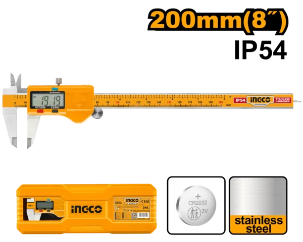 CALIBRADOR DIGITAL 0-200MM-