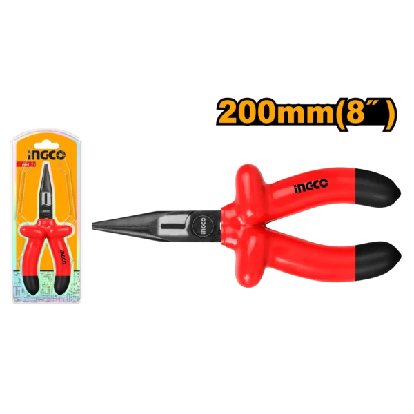 PINZA ALICATE LARGO AISLADO 8"