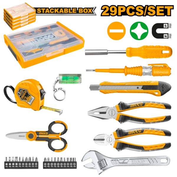 SET DE HERRAMIENTAS 29 PCS