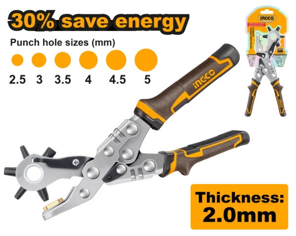 PERFORADORA DE CUERO