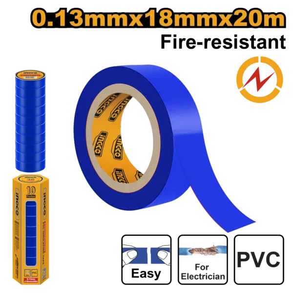 CINTA AISLANTE AZUL INGCO