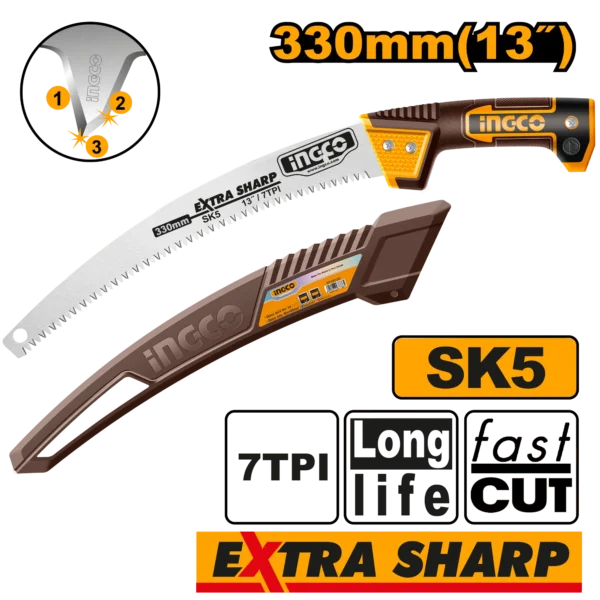 SIERRA DE PODAR EXT. 330MM INDUSTRIAL