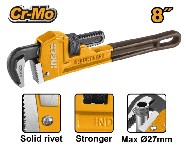 LLAVE DE TUBO 8" INDUSTRIAL