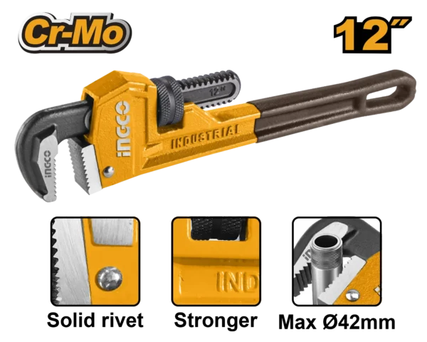 LLAVE DE TUBO 12" INDUSTRIAL