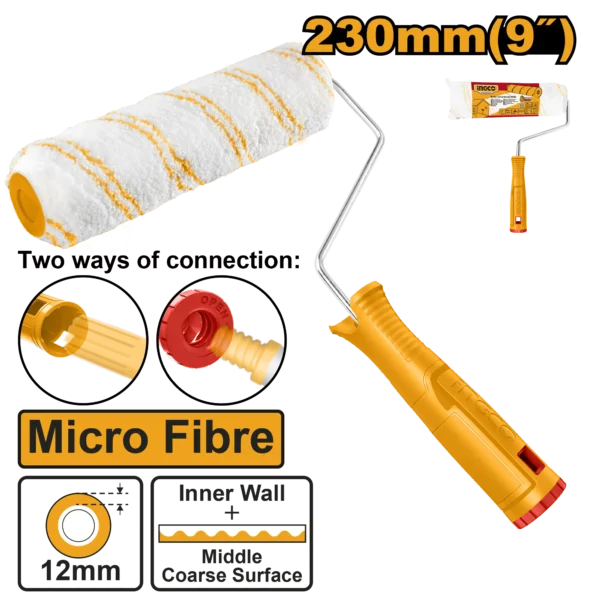 RODILLO 9" 12MM PARA INTERIOR