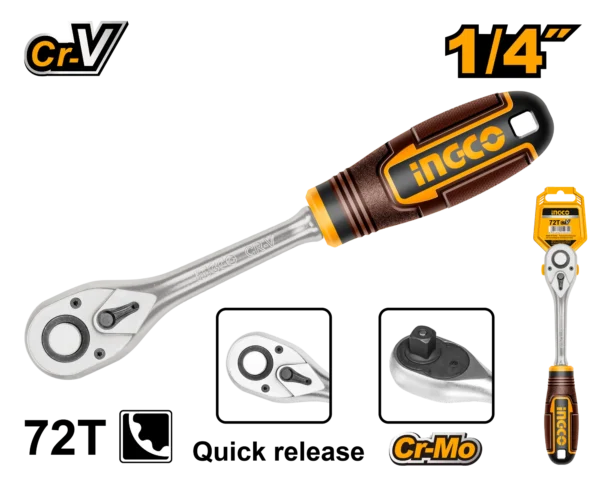 RACHA DE 1/4" 45T INDUSTRIAL