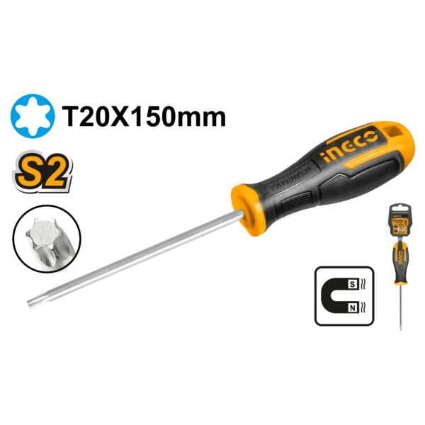 DESTORNILLADOR TORX 6"