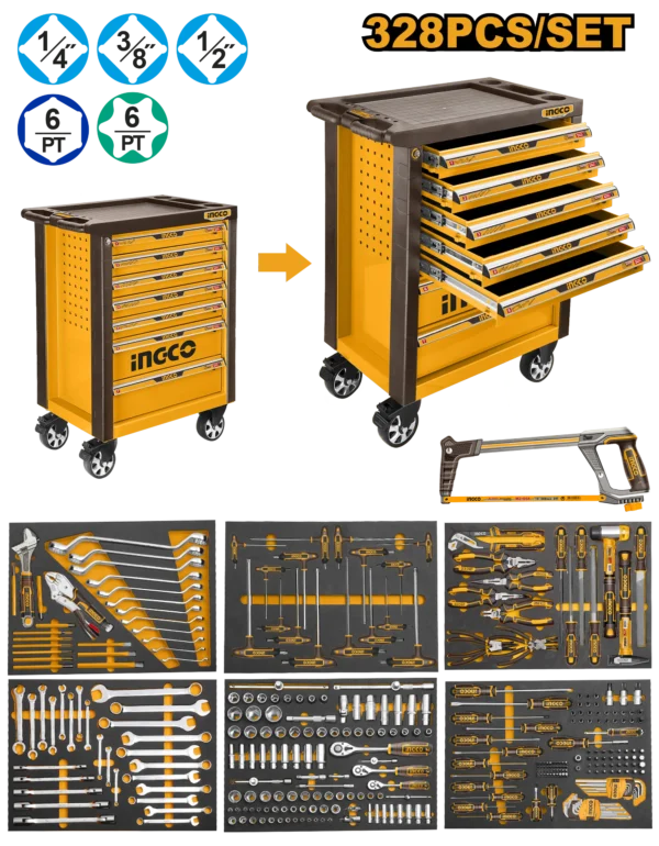 CAJA DE HERRAMIENTAS 328PCS