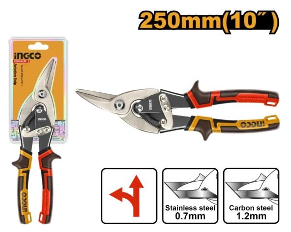TIJERA DE AVIACION IZQUIERDA 10" PROFESIONAL