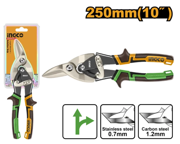 TIJERA DE AVIACION DERECHA 10" PROFESIONAL