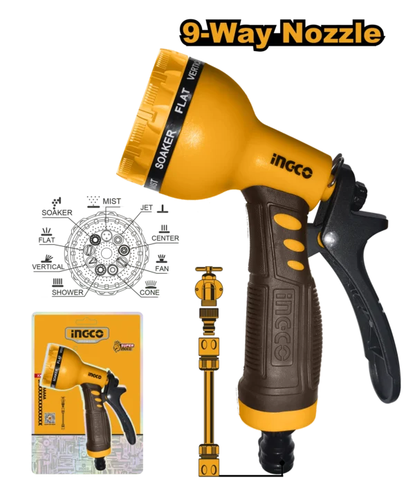 ASPERSOR 9 PATRONES PROFESIONAL