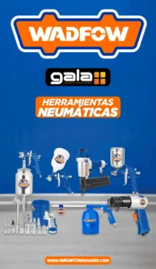 Herramientas neumáticas WADFOW 2025