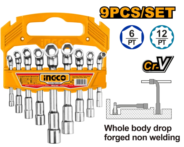 SET LLAVES PIPA ABIERTAS 6PCS