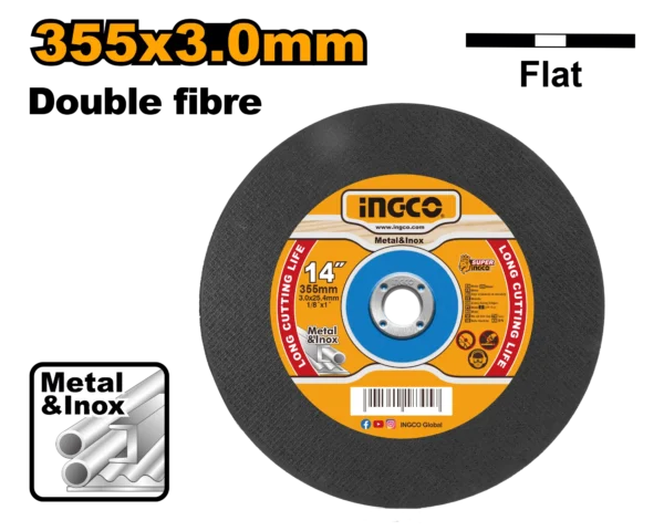 DISCO CORTE METAL 14"X1/8" (14*1/8)