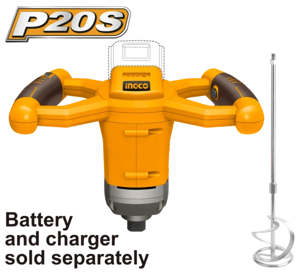MEZCLADOR INALAMBRICO 20V INGCO