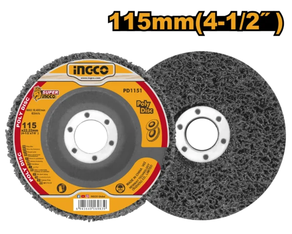 DISCO POLIVINILICO 115X22,22MM (4-1/2X7/8)