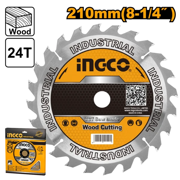 DISCO SIERRA TCT 24T 8-1/4"