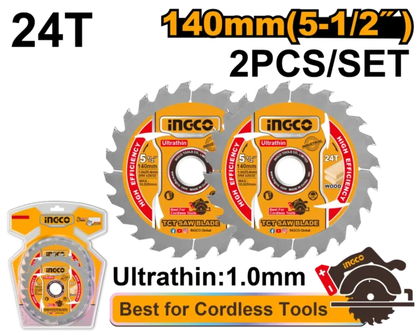 DISCO SIERRA TCT 24T 5-1/2""