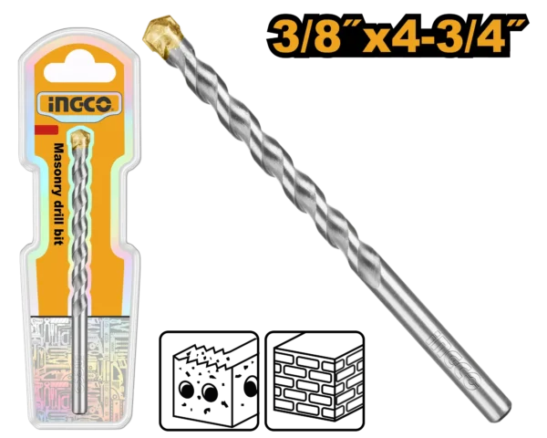 BROCA PARA MAMPOSTERÍA 3/8"X4-3/4"