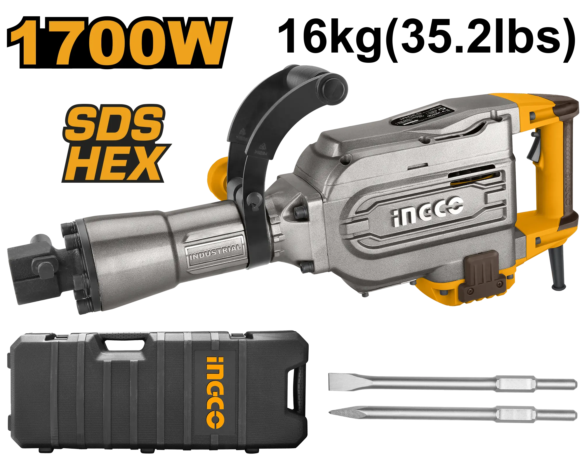 DEMOLEDOR 1700W INGCO