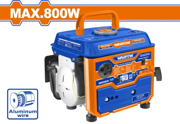GENERADOR ELECTRICO A GASOLINA 110V 8.3A/ 0.8KVA 120V WADFOW