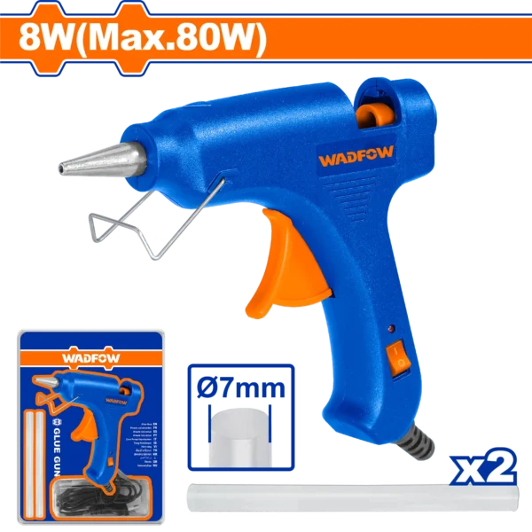 PISTOLA DE SILICON ELECTRICA 80W 7MM WADFOW