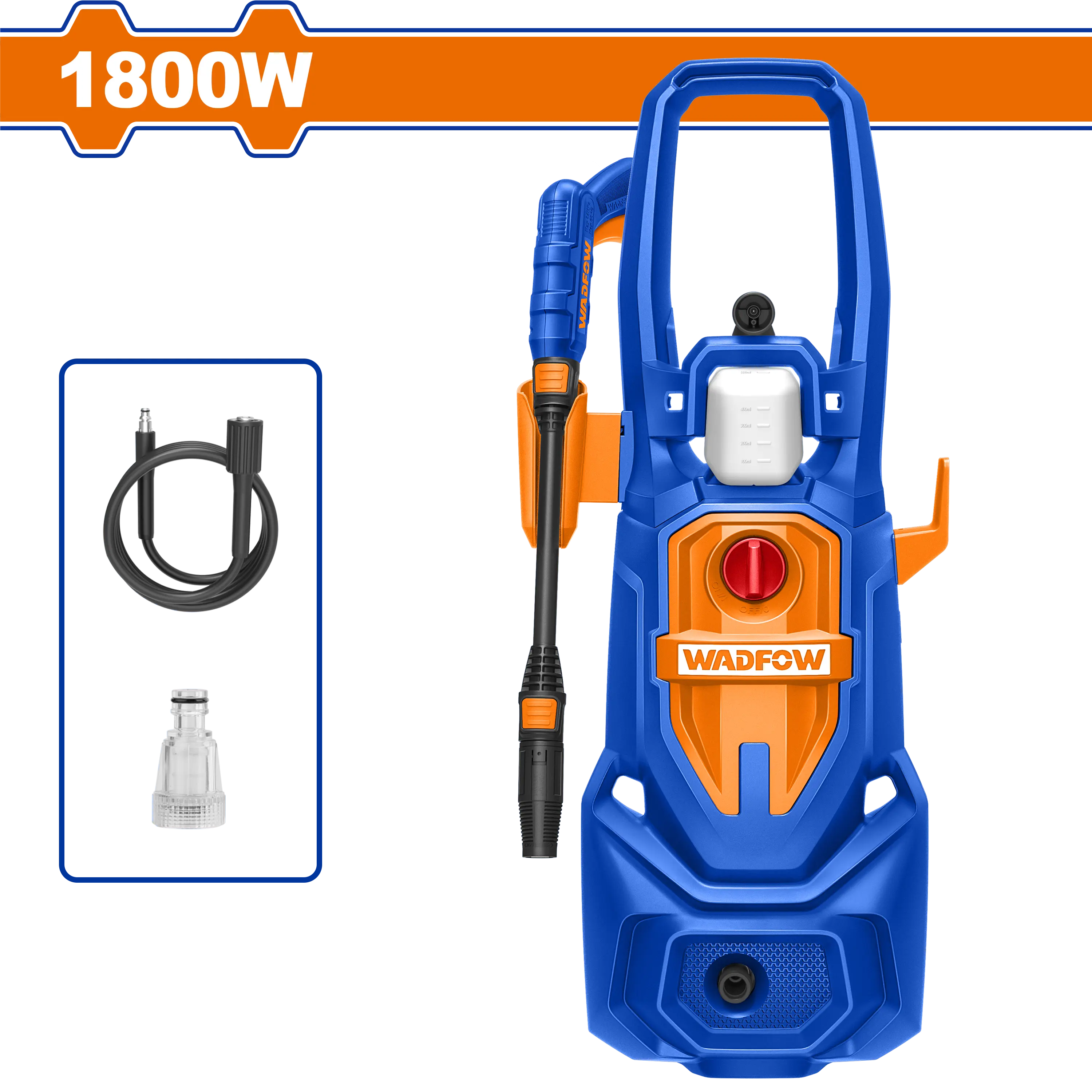 HIDROLAVADORA DE ALTA PRESION 1800W-1885 PSI WADFOW
