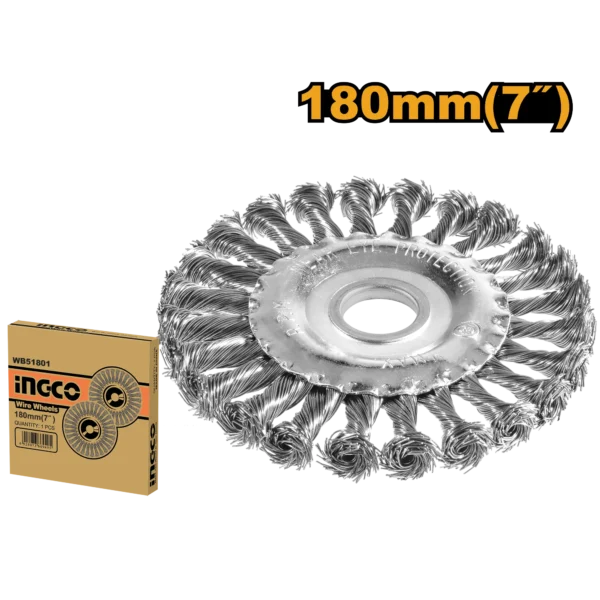 GRATA CIRCULAR ROSCADA RECTA 7"X5/8"