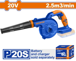 SOPLADOR INALAMBRICO 2,5M3/MIN 20V WADFOW