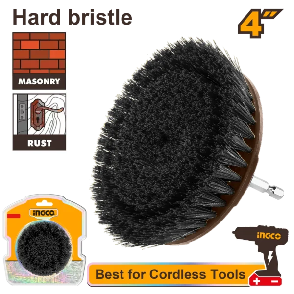 CEPILLO DE CERDAS DURAS 4""