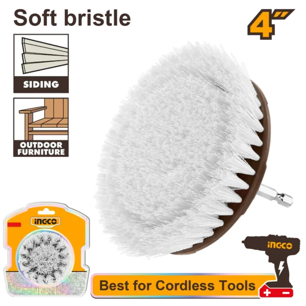 CEPILLO DE CERDAS SUAVES 4""