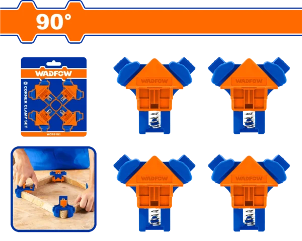 JUEGO DE PRENSA ESQUINERA DE 90°