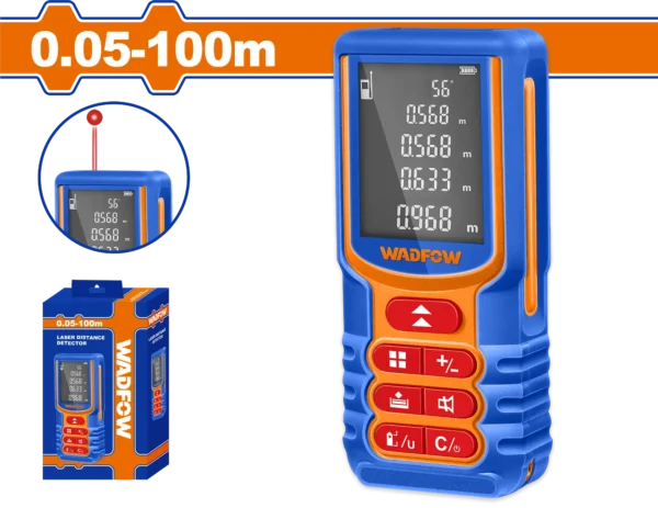 MEDIDOR DE DISTANCIA LASER 100M INDUSTRIAL