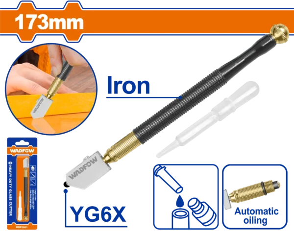 CORTADOR DE VIDRIO METAL ACEITE 1PCS