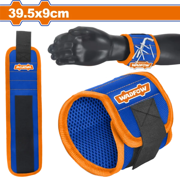 PULSERA MAGNETICA CON BOLSILLOS 39,5X9CM